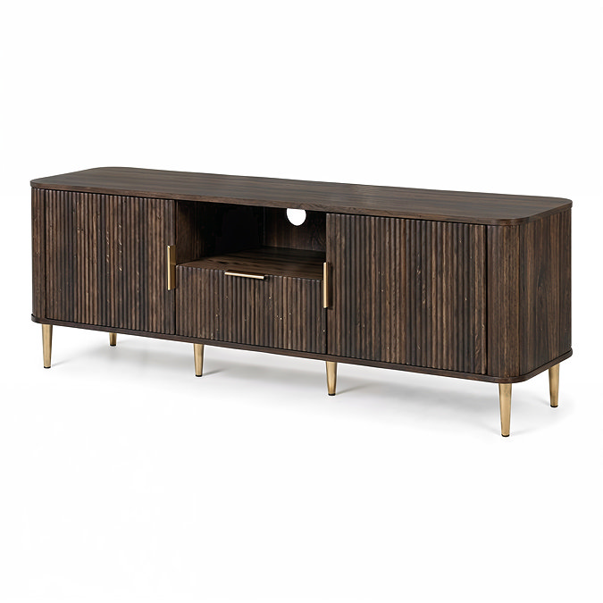 Ava Walnut TV Unit image