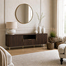 ava walnut tv stand