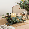 Avery Rustic Eucalyptus Candle Holder