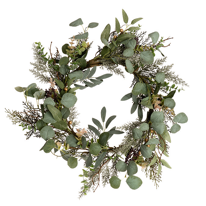 Avery rustic eucalyptus wreath