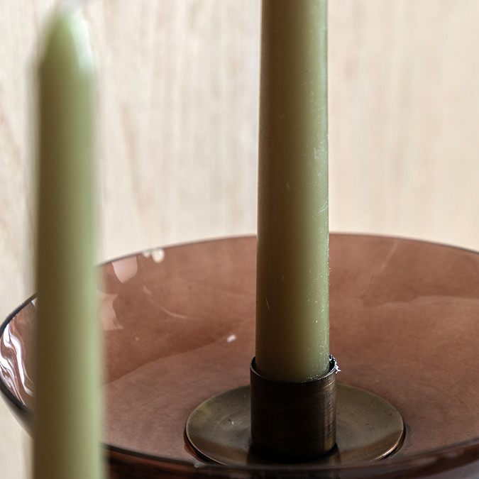 Azure Tapered Candles