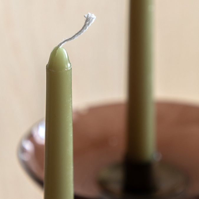 Azure Tapered Candles