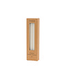 Azure tapered dinner candles