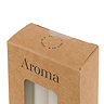 Azure tapered dinner candles