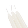 Azure tapered dinner candles