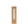 Azure tapered dinner candles