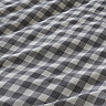 Barton Gingham Duvet Cover Set - Grey carousel image