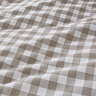 Barton Gingham Duvet Cover Set - Natural carousel image
