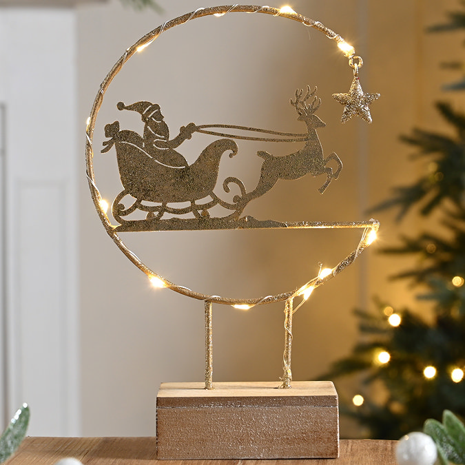 reindeer santa