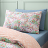 Meadow Bunnies duvet cover set on bed image 