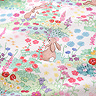 Meadow Bunnies duvet cover set on bed image 