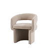 Bennet Dining Chair in Natural stock image