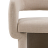 Bennet Dining Chair in Natural stock image