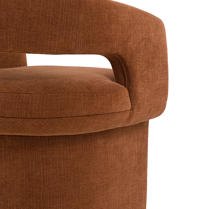 Bennet Dining Chair in Rust lifestyle image