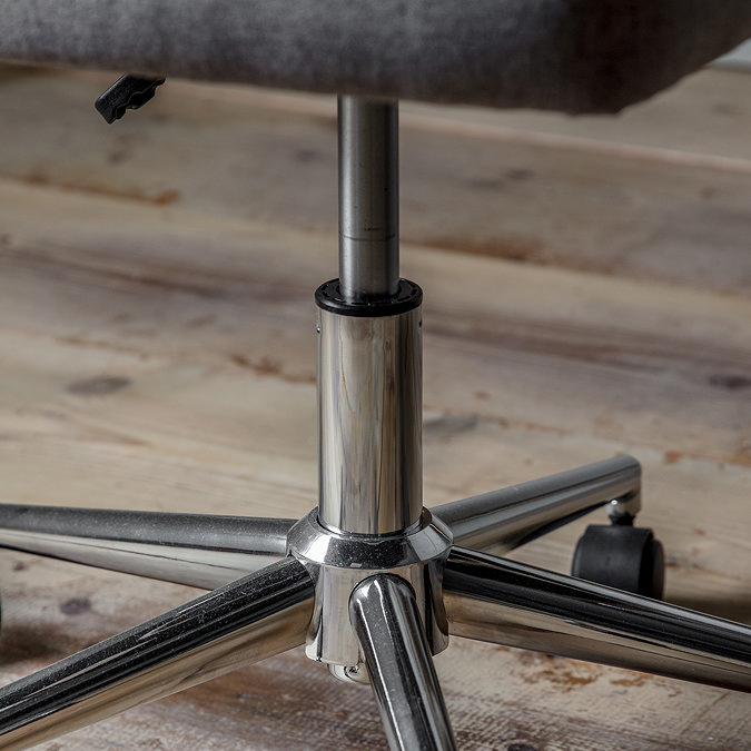 berkeley grey swivel office chair image