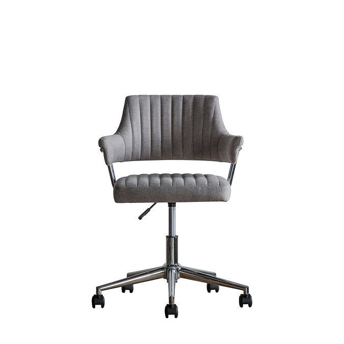 berkeley grey swivel office chair image