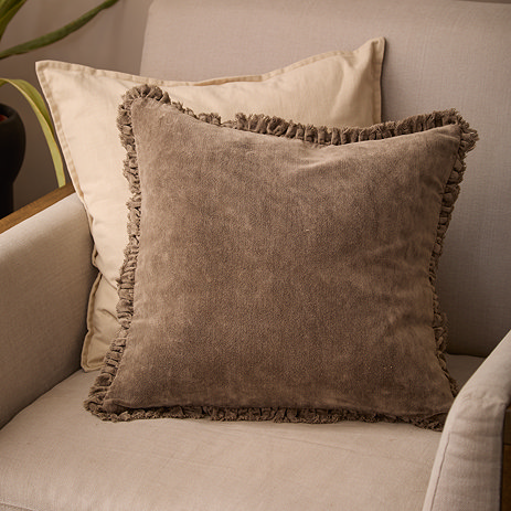 Bertie Chocolate Cushion image