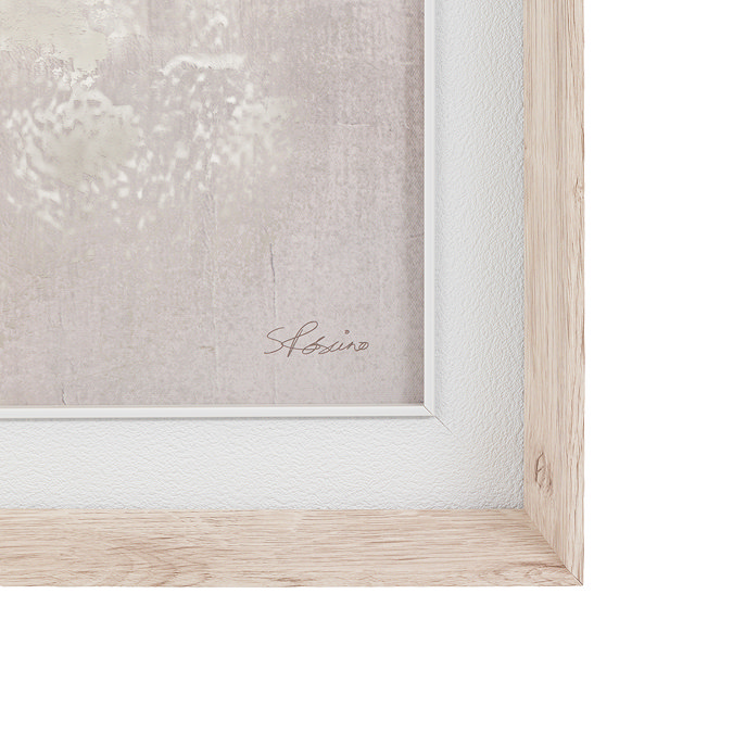 Beyond the Pale framed hand painted canvas image