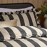 Black and White Birdie duvet cover on bed image 2