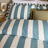 Birdie teal and linen
