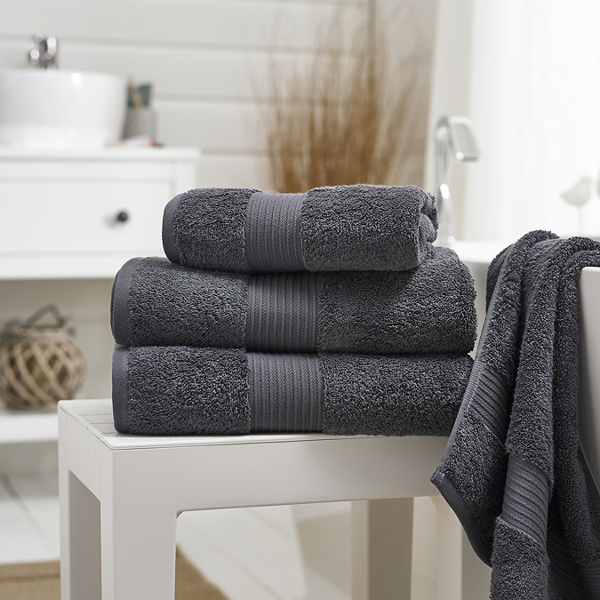 bliss pima carbon towel image