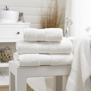 Bliss pima in white towel image