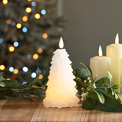 Faith tree candle