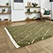 Boho rug on floor image 2