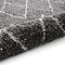 Boho grey rug close up image  9