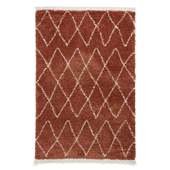 Boho rug in rust product image 3