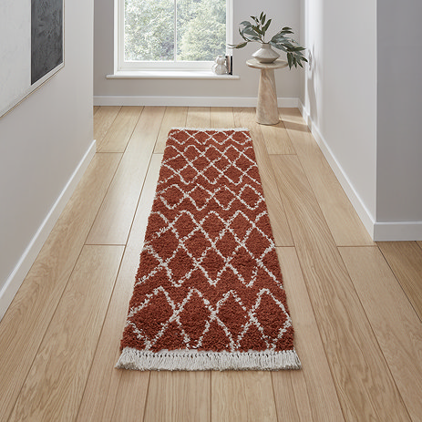 Boho in rust on floor image 1