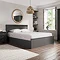 Boston Wooden Ottoman Bed - Anthracite carousel image