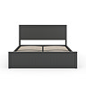 Boston Wooden Ottoman Bed - Anthracite carousel image