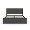 Boston Wooden Ottoman Bed - Anthracite carousel image