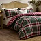 Braemar Check Duvet Berry/Pine