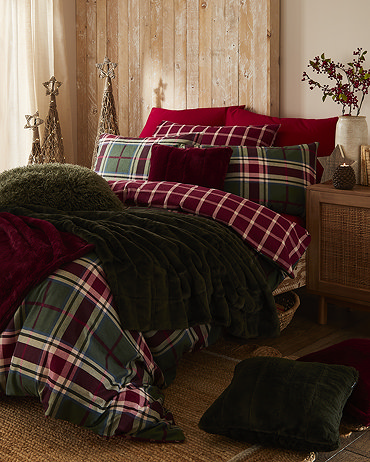 Braemar Check Berry/Pine