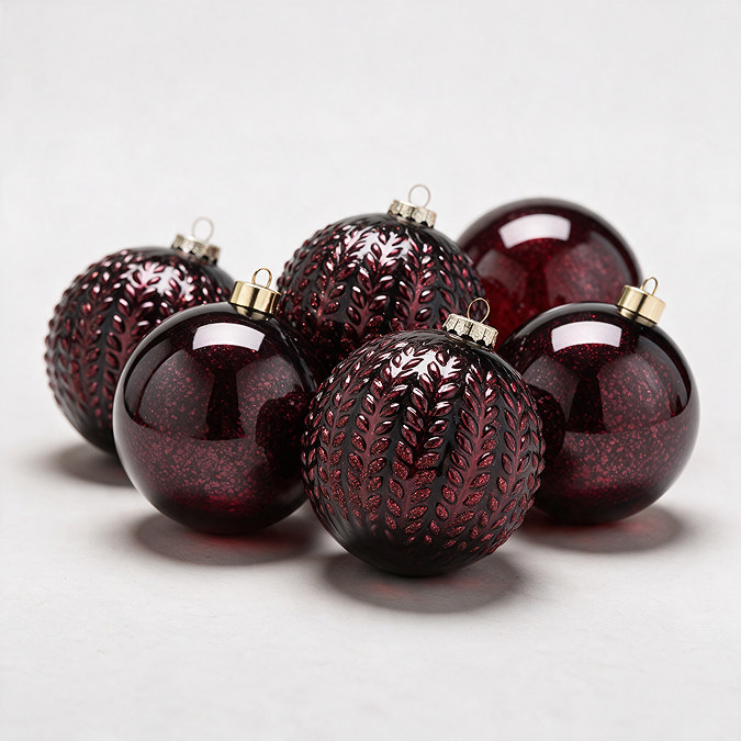 Briar Set of 6 baubles
