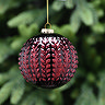 Glass tree ornament