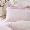 Brighton Stripe Bow Trim Duvet Cover Set - Pastel carousel image