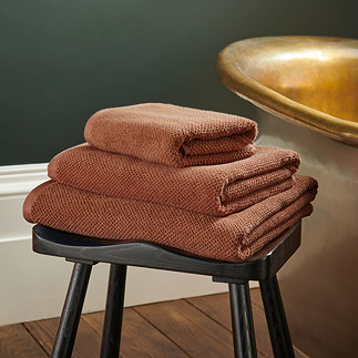 Brixton Terracotta Towels