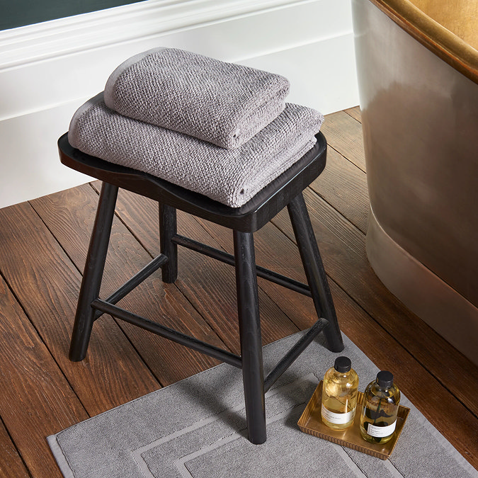 Brixton Titanium Towel Mat