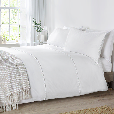 Brushed Pom Pom Duvet Set image