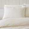 Brushed Stripe Natural Pillows