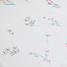 Bunny tails and ditsy flowers fitted sheet image