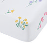 Bunny tails and ditsy flowers fitted sheet image