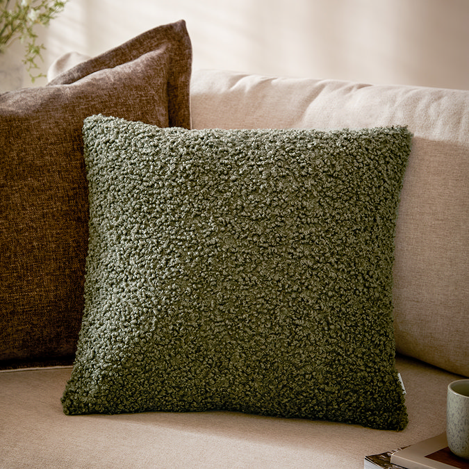Cabu cushion in khaki image 