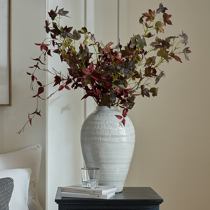 Caelia Medium ceramic vase lifestyle image 2