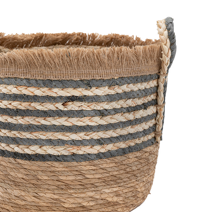 Callie Woven Stripe storage baskets