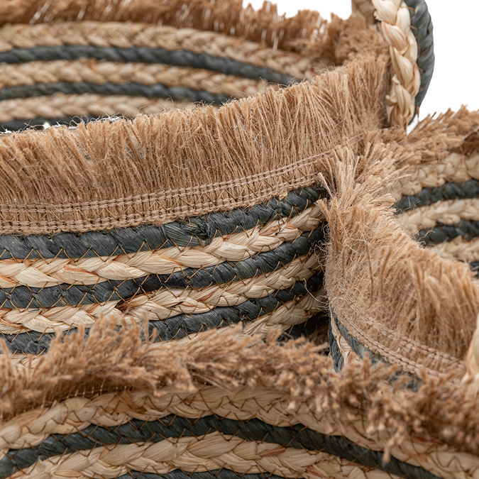 Callie Woven Stripe storage baskets
