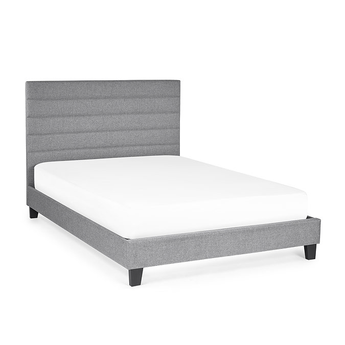 Camden Fabric Bed - Grey carousel image